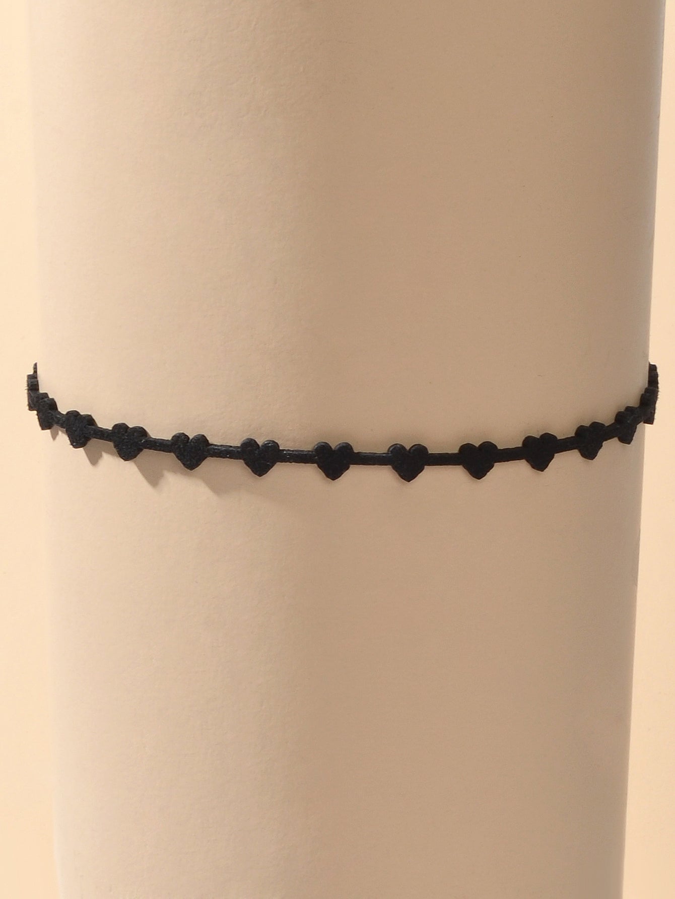 Black Heart Choker Tattoos Necklace Gothic Grunge Collar Retro Punk Jewellery