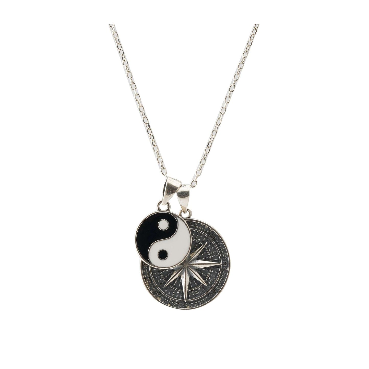 Only way is forward compass Necklace