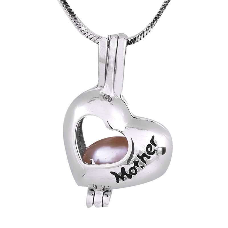 Freshwater White Pearl Millswood Caged Pendant 8-9 mm AAA