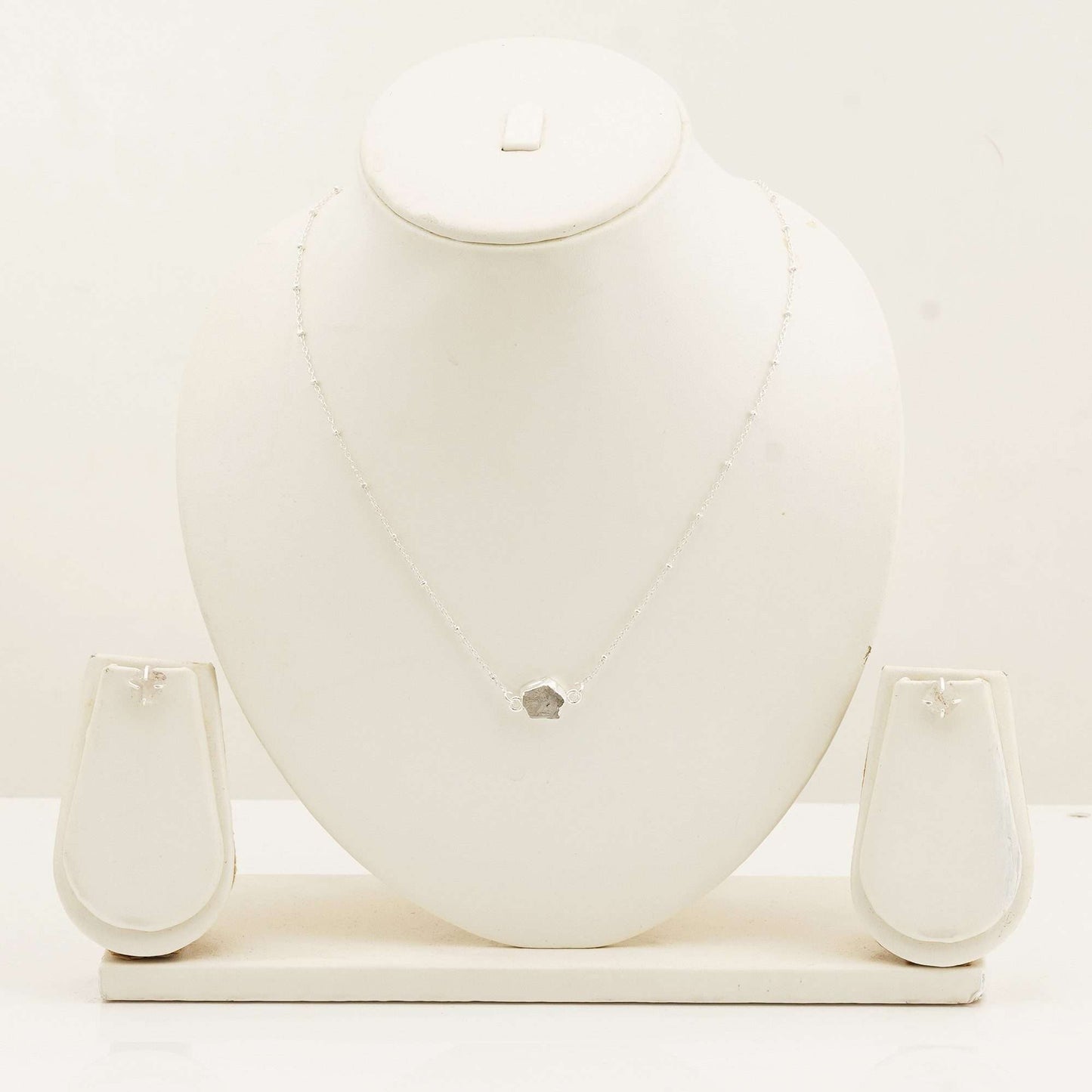 Handmade Herkimer Diamond Set in its Natural form in Silver 925