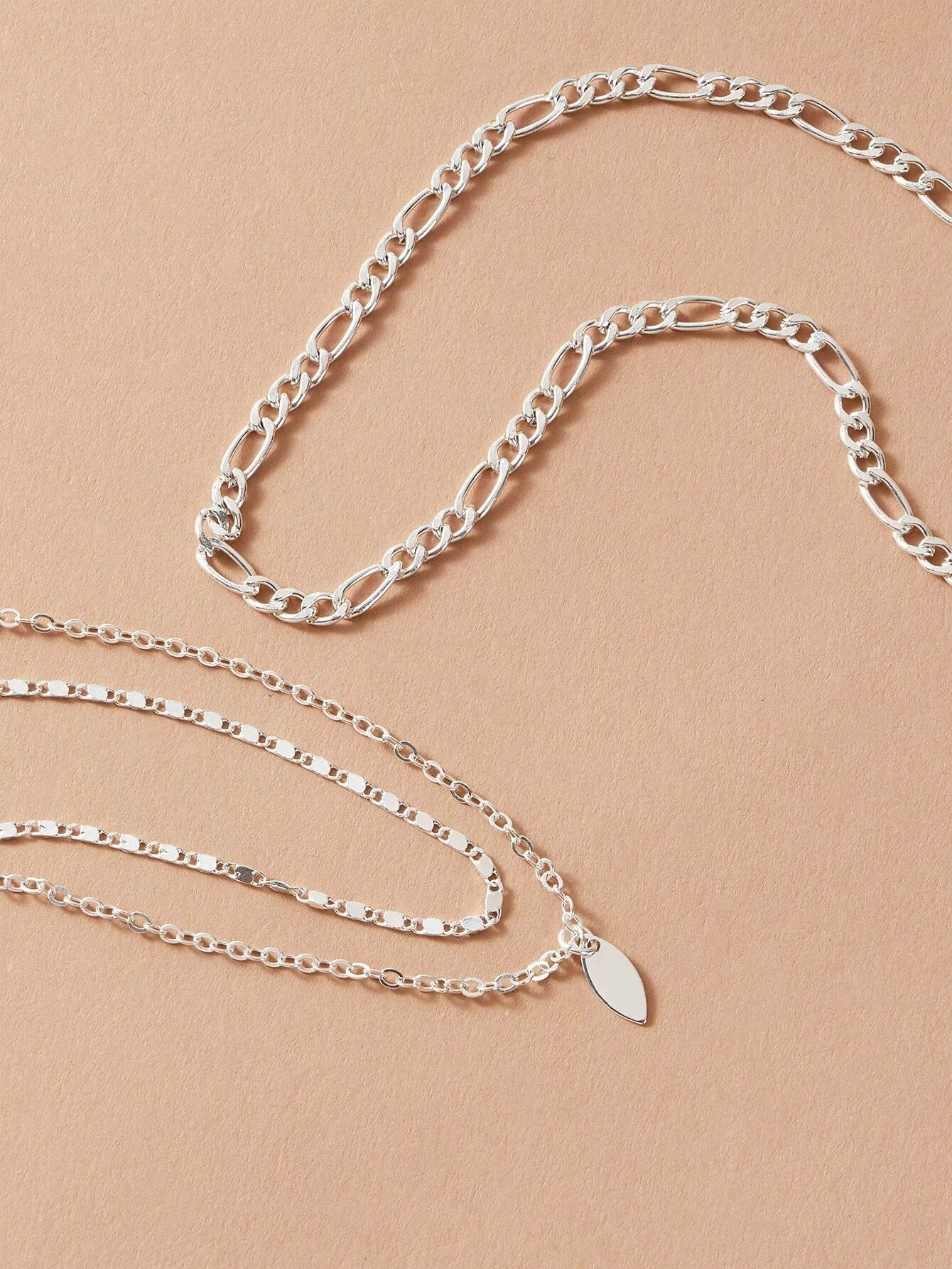 3pcs Boho Multi-Layer Choker Collar Drop Charm Bib Necklace Jewellery Party Gift