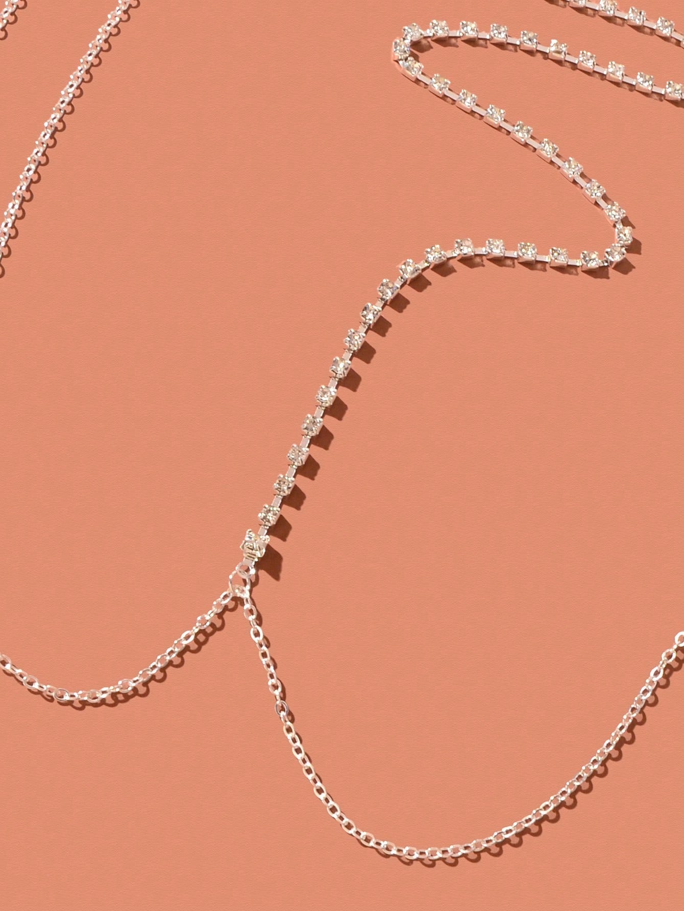 Dazzling Full Diamond Body Chain Sparkle Shine Body Jewelry