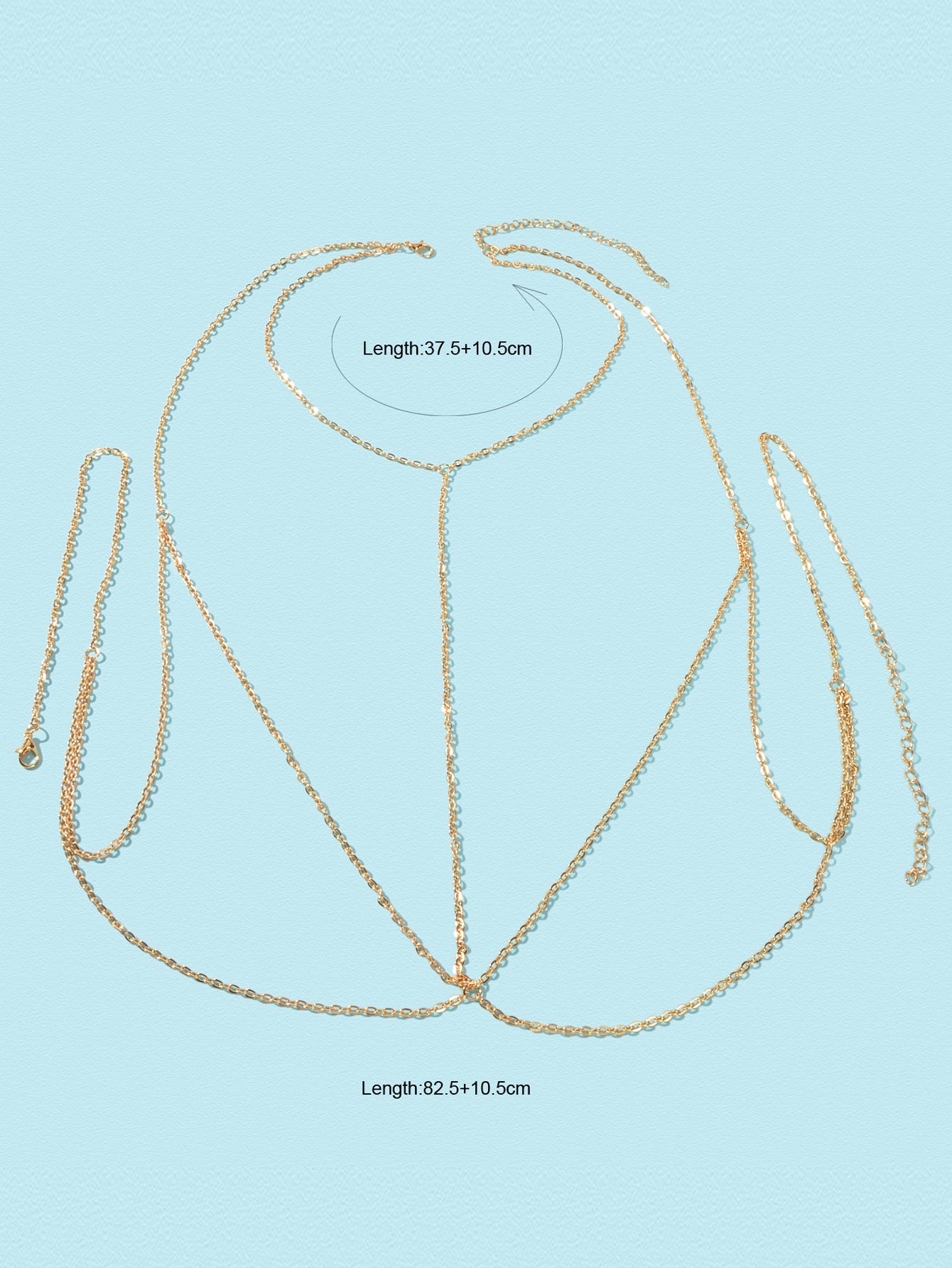 Bikini Body Jewelry Bra Body Chain Sexy Tassel Harness Chest Chain