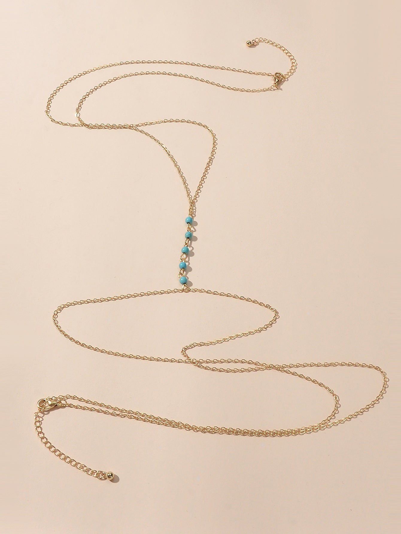 Sexy Turquoise Gold Silver Body Chain Beach Bikini Belly Waist Body Jewellery