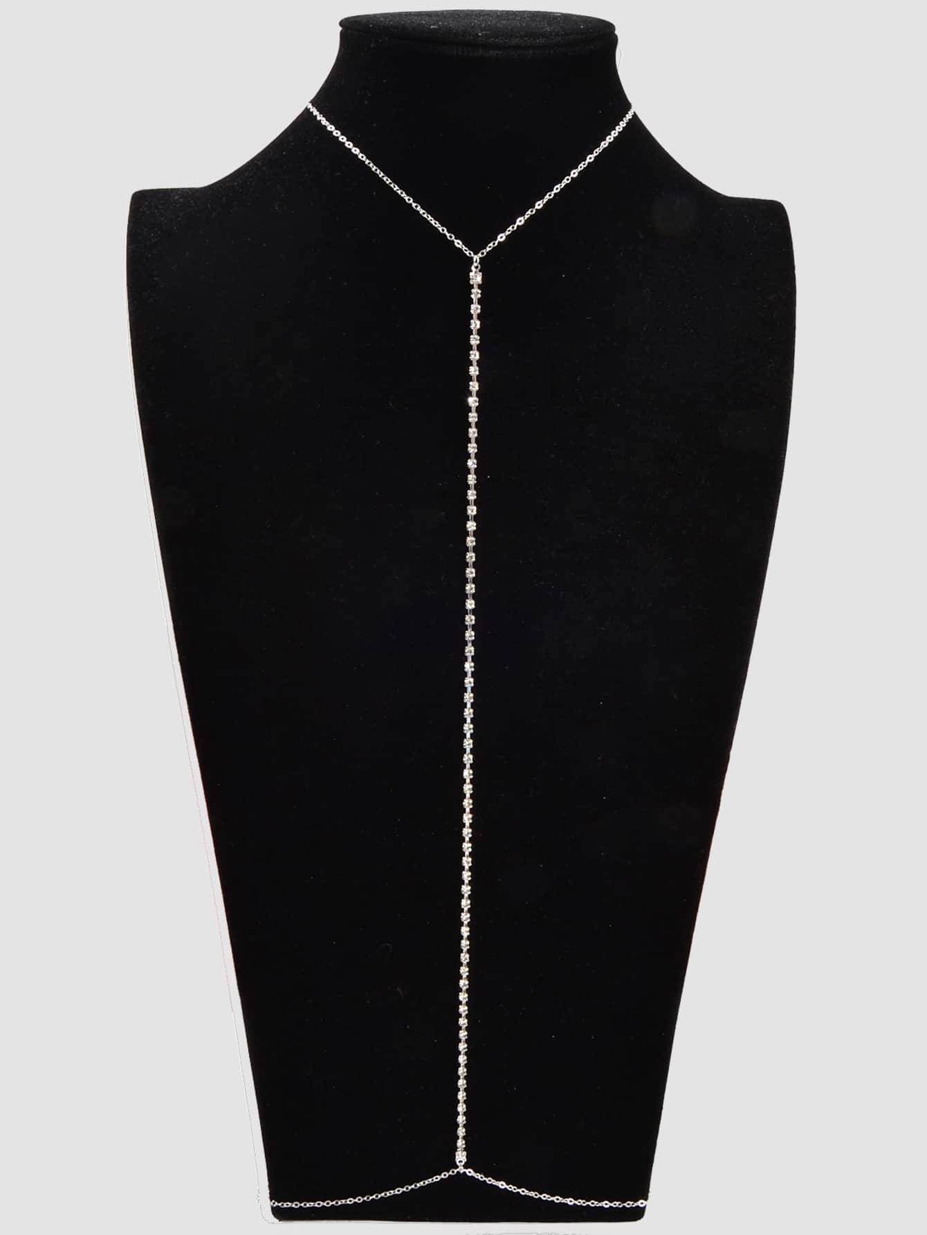 Dazzling Full Diamond Body Chain Sparkle Shine Body Jewelry