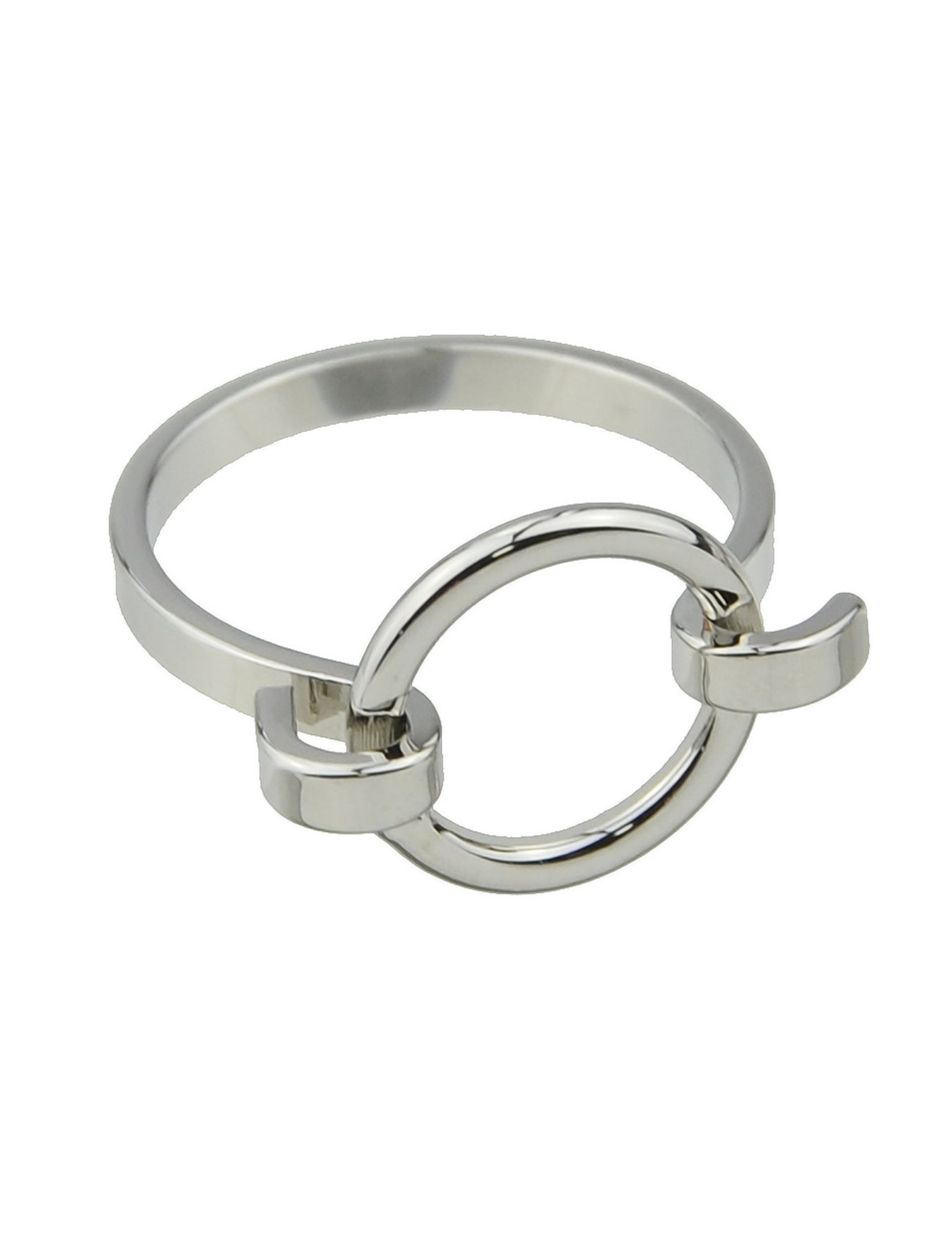 Hippie Jewellery Gold Silver Circle Metal Finger Ring Cool Punk Accessories Gift