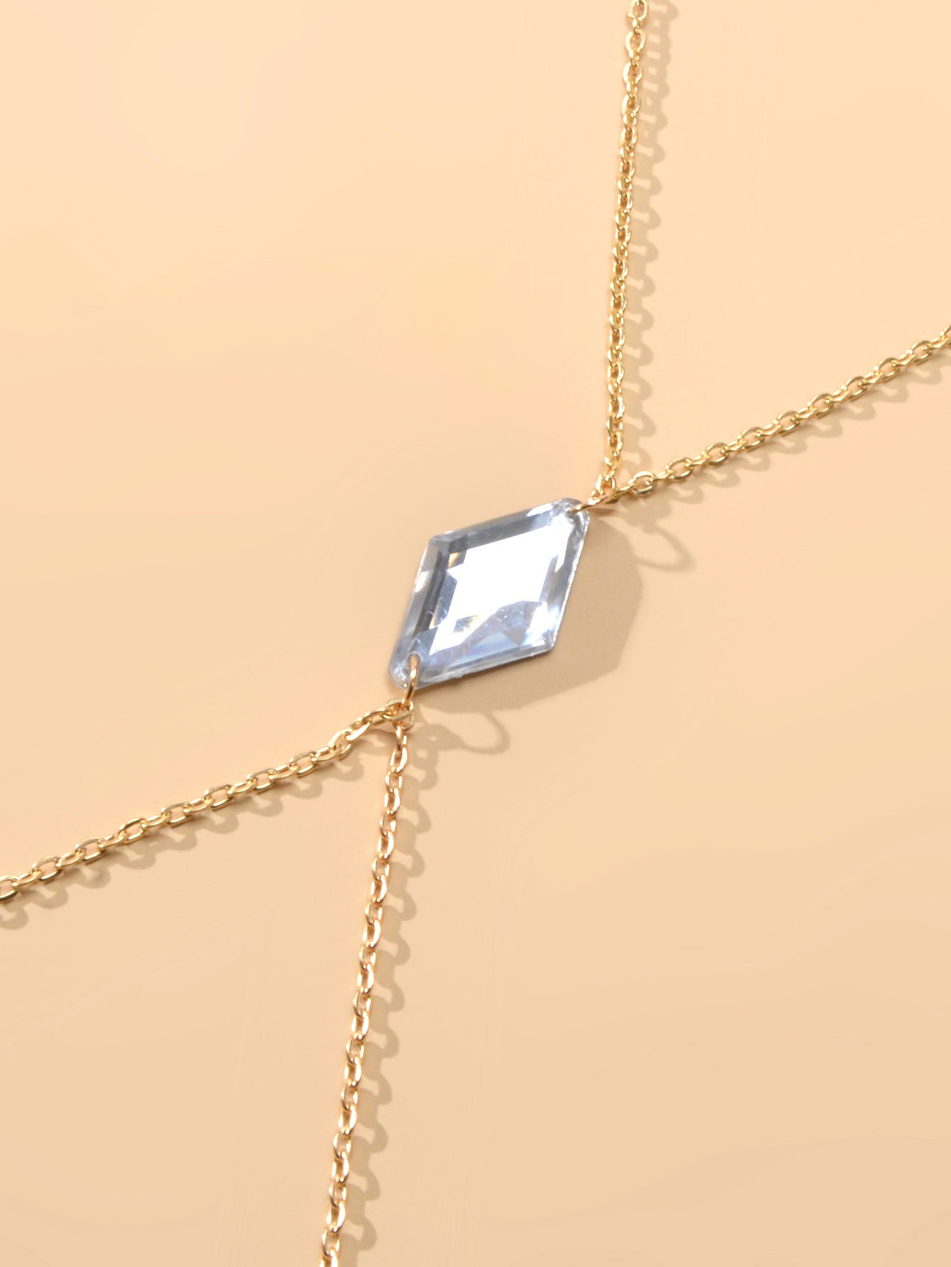 Glamorous Sexy Bikini Beach Body Chain Moon Chest Harness Belly Waist Jewellery