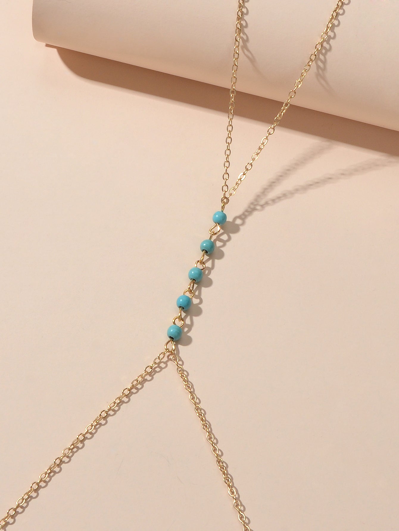 Sexy Turquoise Gold Silver Body Chain Beach Bikini Belly Waist Body Jewellery