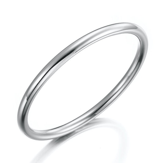 Heavy 925 Sterling Silver Plated Classic Solid Golf Bangle