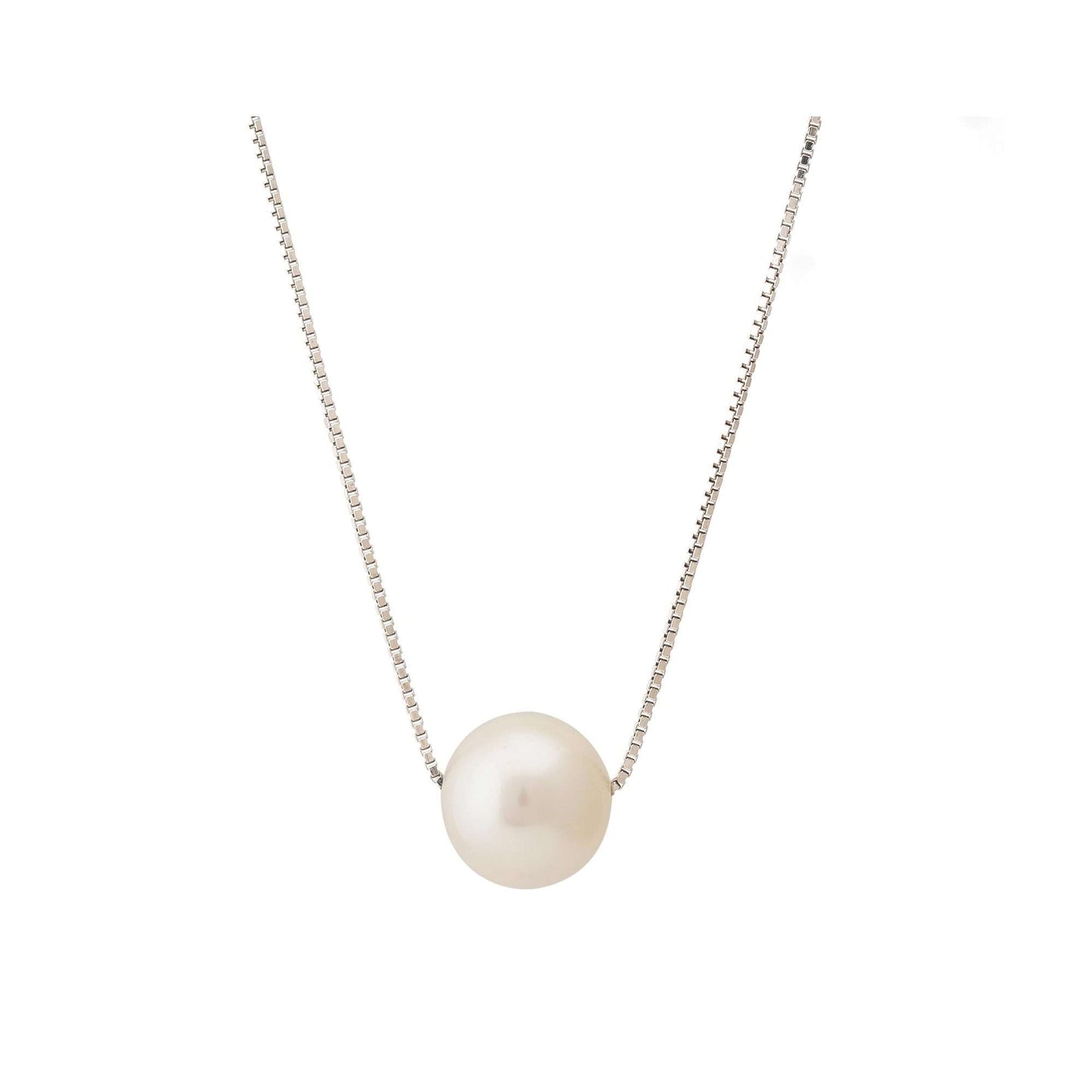 Freshwater White Pearl Canterbury Pendant 8-9 mm AAA